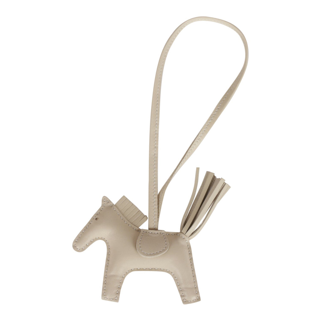 Hermes Craie Grigri Horse Rodeo Bag Charm PM – Madison Avenue Couture