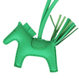 Hermes Vert Comics Gigri Horse Rodeo Bag Charm PM