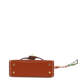 Hermes Fauve Tadelakt Mini Kelly Twilly Bag Charm
