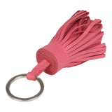 Hermes Carmen Rose Lipstick Lambskin Keychain