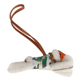 Hermes Budy Charm Multicolor Silk/Merino Sheepskin