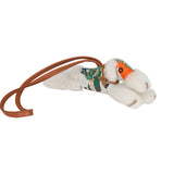 Hermes Budy Charm Multicolor Silk/Merino Sheepskin