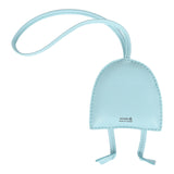 Hermes Hibouton Charm Light Blue Multi Milo Lambskin