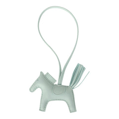 Hermes Rodeo Bag Charm PM Vert Peppermint Milo Lambskin