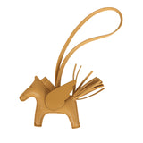 Hermes Pegase Rodeo Bag Charm PM Paille Milo Lambskin - Thumbnail View 1
