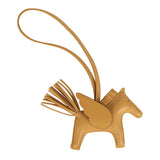 Hermes Pegase Rodeo Bag Charm PM Paille Milo Lambskin - Thumbnail View 2