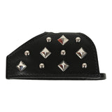 Hermes Rodeo Rock Bag Charm PM Black Milo Lambskin Palladium Hardware