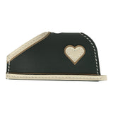 Hermes Rodeo Robeo Coeur Charm PM Beige Marfa, Craie, Vert Mangrove Milo Lambskin - Thumbnail View 4