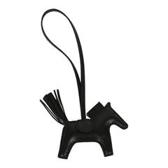 Hermes Rodeo Bag Charm PM So Black Milo Lambskin