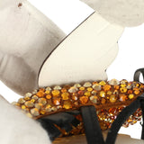 Hermes Multi Bedazzled Pegase Rodeo Bag Charm PM Sesame, Black, Nata Milo Lambskin - Thumbnail View 3