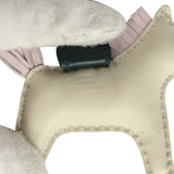 Hermes Rodeo Bag Charm PM Craie, Mauve Pale & Vert Cypres Milo Lambskin - Thumbnail View 3