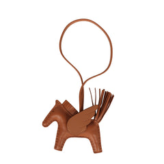 Hermes Pegase Rodeo Bag Charm PM Gold Milo Lambskin