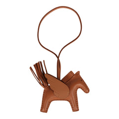 Hermes Pegase Rodeo Bag Charm PM Gold Milo Lambskin