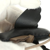 Hermes Pegase Rodeo Bag Charm PM Black and Etoupe Swift Milo Lambskin