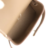 Hermes Kelly Festival Bag Charm Etoupe Swift Palladium Hardware