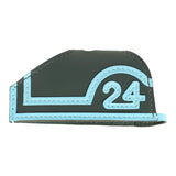 Hermes Rodeo Robeo 24 Charm PM Black, Vert Mangrove and Celeste Milo Lambskin