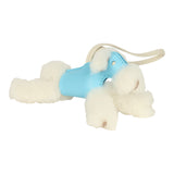 Hermes Budy Charm Craie and Celeste Milo Lambskin and Ecru Merino Wool