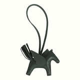 Hermes Rodeo Bag Charm PM Vert Mangrove Milo Lambskin
