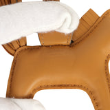 Hermes Rodeo Bag Charm PM Sesame Touch Milo Lambskin and Himalaya Matte Niloticus Crocodile - Thumbnail View 3