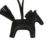 Hermes Rodeo Robeo Plush Charm PM Black Milo Lambskin and Wool Gold Hardware - Thumbnail View 5