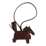 Hermes Rodeo Rock Bag Charm PM Terre Milo Lambskin Gold Hardware - Thumbnail View 2