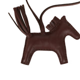 Hermes Rodeo Rock Bag Charm PM Terre Milo Lambskin Gold Hardware - Thumbnail View 5