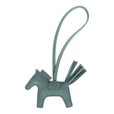 Hermes Rodeo Bag Charm PM Ciel Milo Lambskin