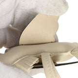 Hermes Pegase Rodeo Bag Charm PM Craie Milo Lambskin and Gris Ciment Alligator Mississippiensis Touch - Thumbnail View 3