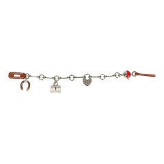 Hermes Bijou De Sac Charm Fauve Barenia Palladium Hardware