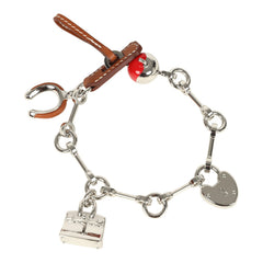 Hermes Bijou De Sac Charm Fauve Barenia Palladium Hardware