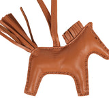 Hermes Rodeo Robeo Plush Charm PM Gold, Celeste, Terre Milo Lambskin and Ecru Merino Wool Palladium Hardware - Thumbnail View 5