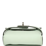 Hermes Kelly Festival Bag Charm Vert Peppermint Swift Palladium Hardware - Thumbnail View 6