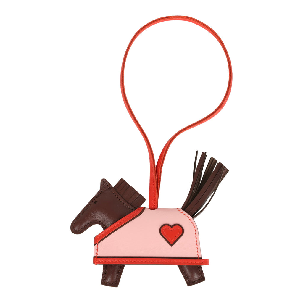 Hermes Rodeo Robeo Hermes Rodeo Robeo Coeur Charm PM Terre, Capucine & Rose Sakura Milo L