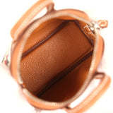 Hermes Mini Bolide Shark Bag Charm Gold and White Swift Palladium Hardware - Thumbnail View 7