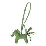 Hermes Rodeo Bag Charm PM Vert Criquet Milo Lambskin - Thumbnail View 1