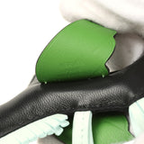 Hermes Pegase Rodeo Bag Charm PM Black, Vert Peppermint and Vert Yucca Milo Lambskin - Thumbnail View 3