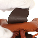 Hermes Pegase Rodeo Bag Charm PM Pain D' Epice, Moka and Sienne Milo Lambskin - Thumbnail View 3