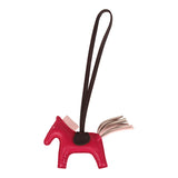 Hermes Pegase Rodeo Bag Charm PM Framboise, Rose Sakura and Rouge Sellier Milo Lambskin - Thumbnail View 1
