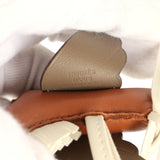 Hermes Pegase Rodeo Bag Charm PM Gold, Craie and Etoupe Milo Lambskin - Thumbnail View 3