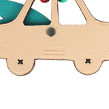 Hermes Petit H Winged Car Bag Charm Rose Pourpre Togo, Chai Alligator - Thumbnail View 3