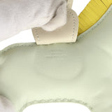 Hermes Rodeo Bag Charm MM Vert Fizz, Lime, Craie Milo Lambskin - Thumbnail View 3