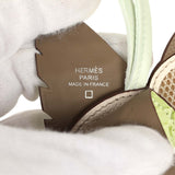 Hermes Birdy Charm Jaune Bourgeon, Nata, Ficelle, Nata, Etoupe, Vert Fizz Matte Alligator Mississippiensis, Chevre, Shiny Lizard Varanus, Chevre, Epsom, Milo Lambskin Palladium Hardware - Thumbnail View 3