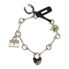 Hermes Bijou De Sac Charm Black Box Palladium Hardware