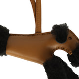 Hermes Budy Charm Kraft and Black Milo Lambskin and Merino Sheepskin - Thumbnail View 4