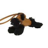 Hermes Budy Charm Kraft and Black Milo Lambskin and Merino Sheepskin - Thumbnail View 2
