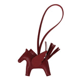 Hermes Pegase Rodeo Bag Charm PM Rouge Grenat Milo Lambskin - Thumbnail View 1