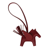 Hermes Pegase Rodeo Bag Charm PM Rouge Grenat Milo Lambskin - Thumbnail View 2