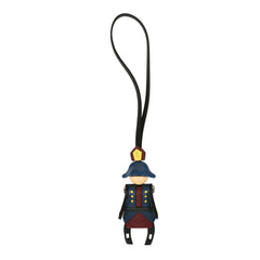 Hermes Artificier Bag Charm Black, Deep Bleu, Rouge H, Vert Fonce, Citron Epsom, Chevre Mysore Palladium Hardware