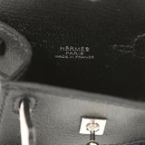 Hermes Mini Kelly Doll Idole Bag Charm Black, Mauve Pale, Vert Menthe, Bleu France Tadelakt, Chevre Mysore Palladium Hardware - Thumbnail View 3