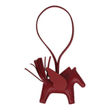 Hermes Pegase Rodeo Bag Charm PM Rouge Grenat Milo Lambskin - Thumbnail View 2